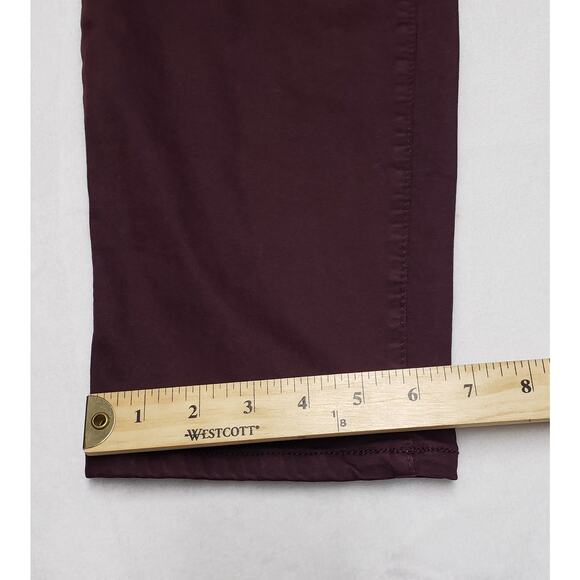 Buffalo David Bitton Burgundy Skinny Jeans Womens 16 Stretch Denim Casual - Picture 10 of 10